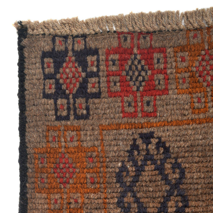 Baloch Afghan Carpet, Tribal Wool Carpet, 