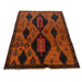 handmade tribal rug, traditional Afghan wool carpet, 