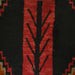 tribal design wool rug, handmade Afghan rug, 