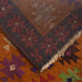 Afghan wool rug online, tribal wool floor rug, 