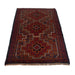 traditional Afghan wool carpet, Baloch handcrafted rug,
