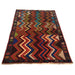Afghan tribal design rug, handcrafted Afghan wool carpet, 