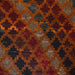 Afghan ethnic rug, boho tribal wool rug,