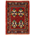 Soft Nomadic Wool Decorative Rug 1.9x1.4 ft