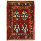 Soft Nomadic Wool Decorative Rug 1.9x1.4 ft