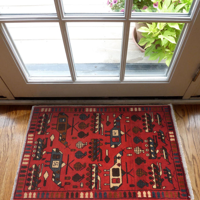 Storytelling Weapons Heritage War Carpet 2.8x2 ft