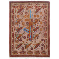 Unique Collector AK-47 Afghan Rug 2.9x2 ft