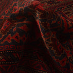 Afghan Nomadic Wool Prayer Mat 4.5x2.9 ft