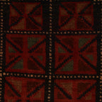 Prayer Mat Afghan Loomed Craft 4.6x3 ft