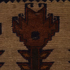 Handmade Afghan Prayer Rug Piece 4.2x2.6 ft