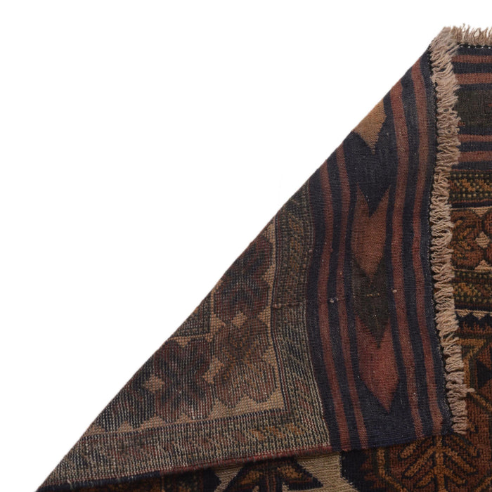 Handmade Afghan Prayer Rug Piece 4.2x2.6 ft