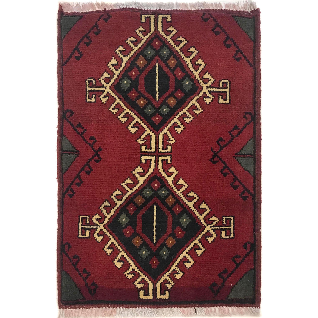 Traditional Nomad Floor Mat 2.1x1.4 ft
