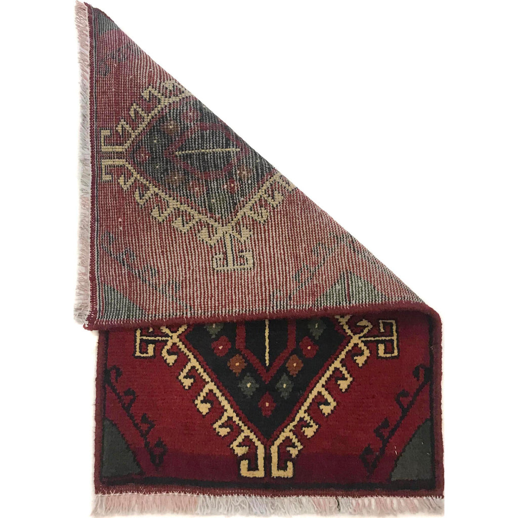 Traditional Nomad Floor Mat 2.1x1.4 ft