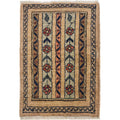 Tribal Wool Afghan Mini Doormat 2x1.4 ft