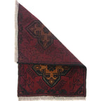 Cozy Woven Wool Threshold Mat 2x1.4 ft