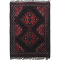 Ethnic Pattern Mini Floor Rug 1.9x1.3 ft