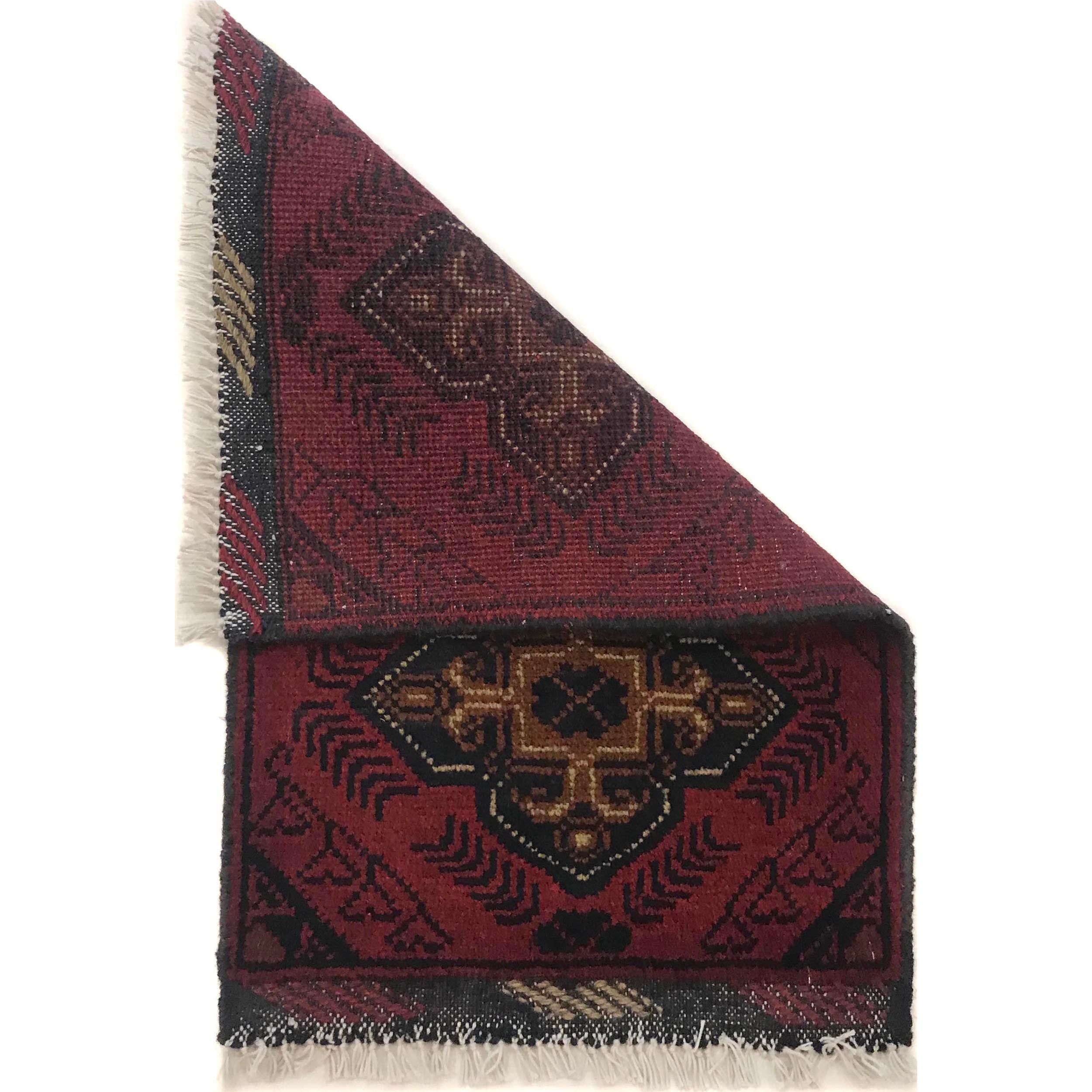 Handloomed Tribal Home Mat 2.2x1.4 ft