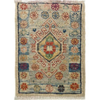Mini Wool Soft Nomadic Rug 1.8x1.3 ft