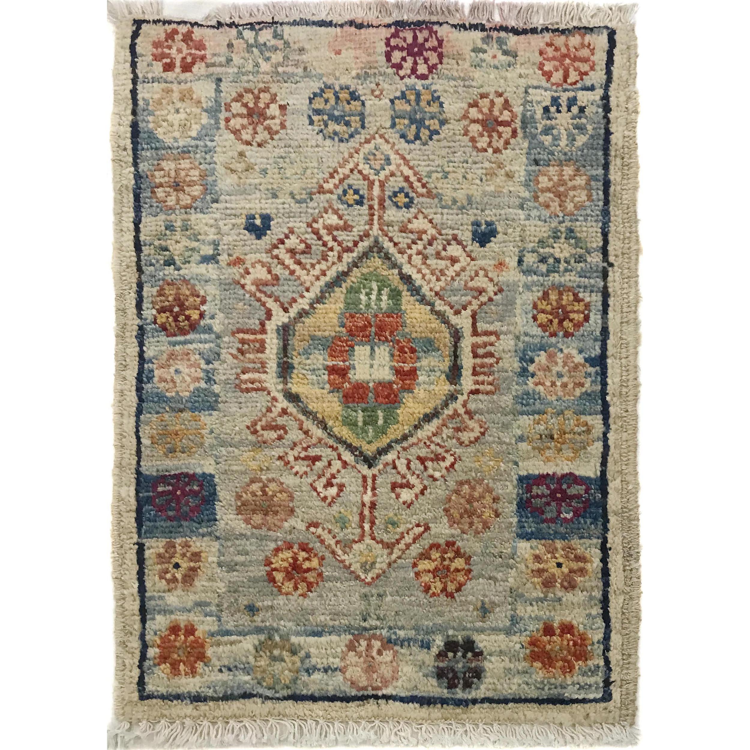 Mini Wool Soft Nomadic Rug 1.8x1.3 ft