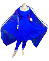 Elegant Embroidered Afghan Bridal Dress