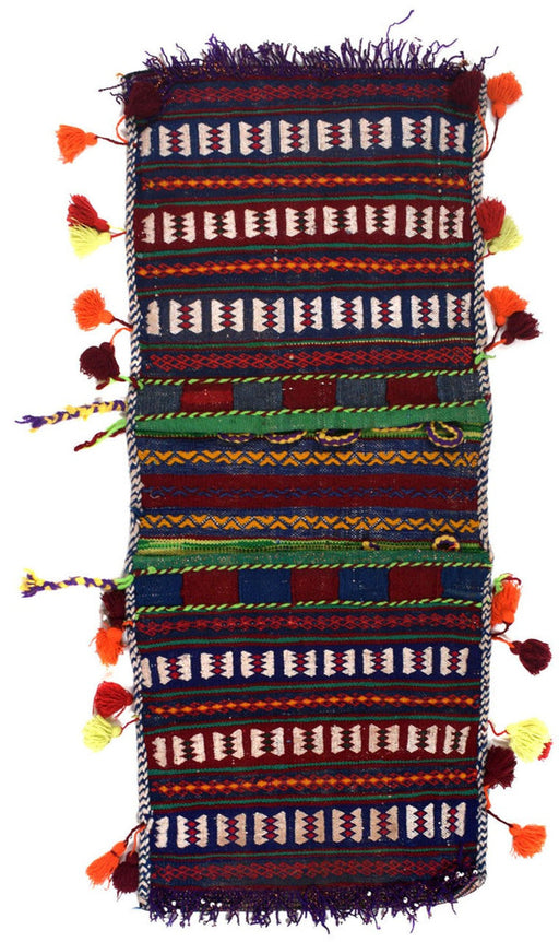 Afghan, Hand Knotted Saddle Bag, Pashtun, Hand-Knotted,