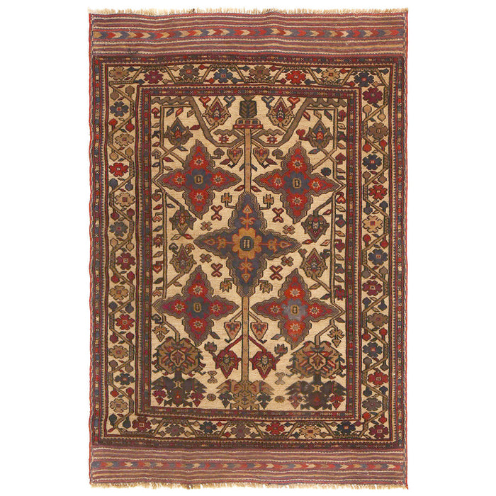 Gul Barjasta rug, Pashtun rug, handcrafted rug, 