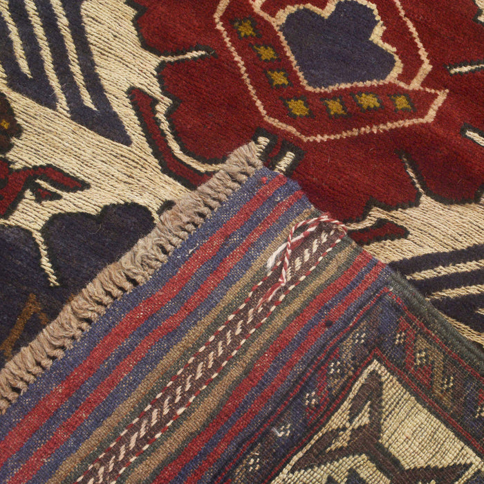handcrafted rug, Afghan wool rug, 