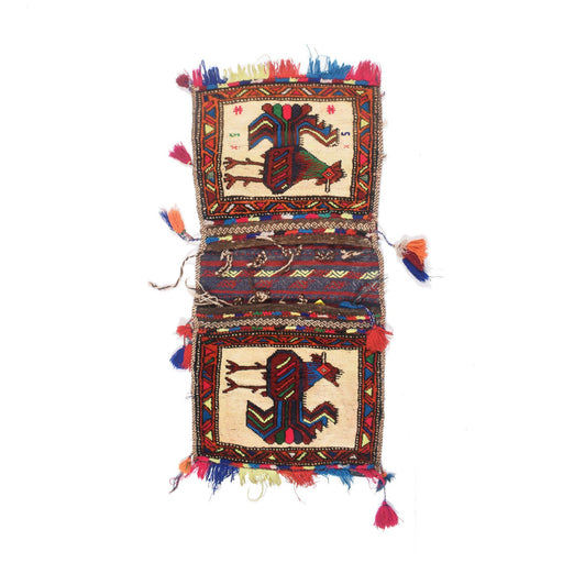 Hand Knotted Saddle Bag,Pashtun Culture, Rugs, Pashtun, Pashtun, Traditional Rug,