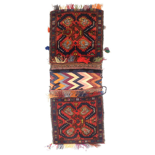 Hand-Knotted, Hand Knotted Saddle Bag,Pashtun Culture, Rugs, Pashtun, Pashtun, Traditional Rug,