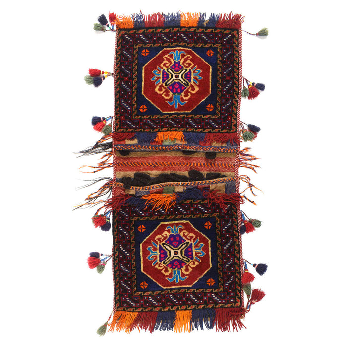 Hand Knotted Saddle Bag,Pashtun Culture, Rugs, Pashtun, Pashtun, Traditional Rug,