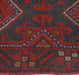 Pashtun, Hand-Knotted, Runner Rug, 