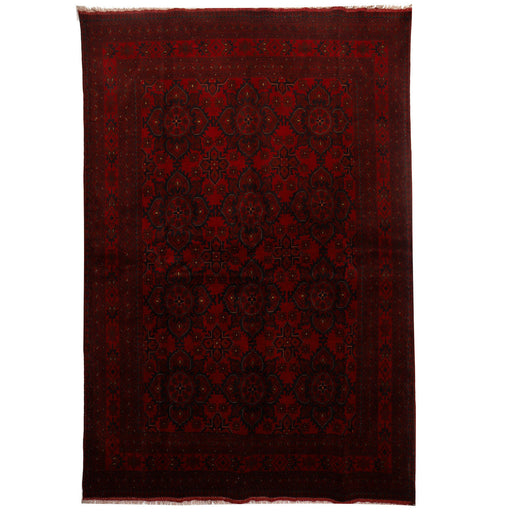 Hand Knotted Afghan Rug, Khal Mohammadi Wool Rug, Fine Quality Afghan Rugs, Tribal Design Wool Rug, 