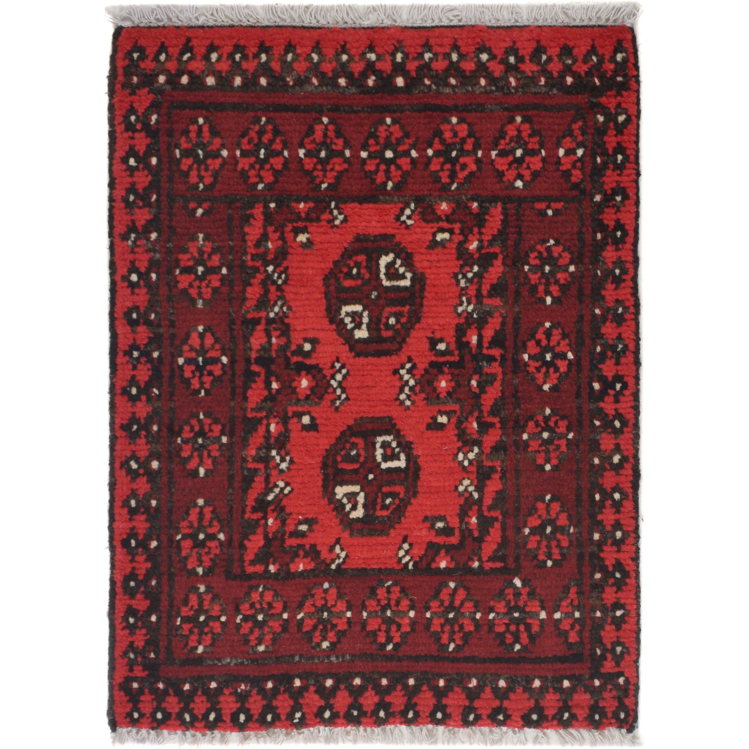 Mini Wool Tribal Entry Mat 2x1.5 ft