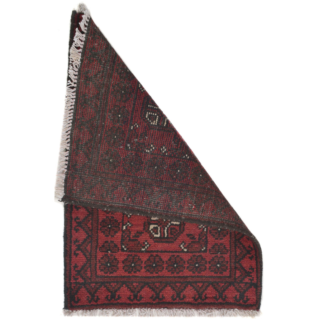 Cozy Nomadic Entry Wool Rug 2.1x1.5 ft