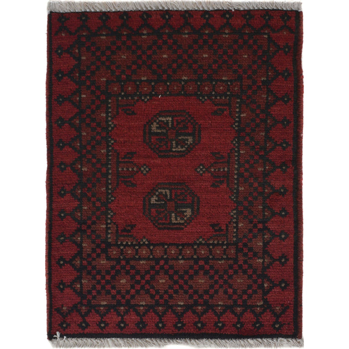 Ethnic Nomadic Soft Entry Rug 2x1.6 ft