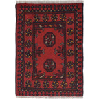 Wool Crafted Afghan Doormat 2.1x1.6 ft