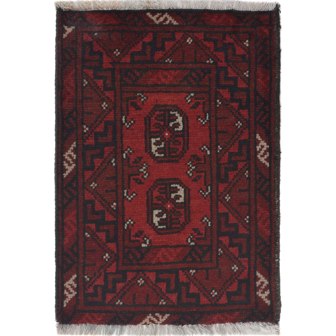 Handmade Wool Nomadic Mat 2.2x1.6 ft