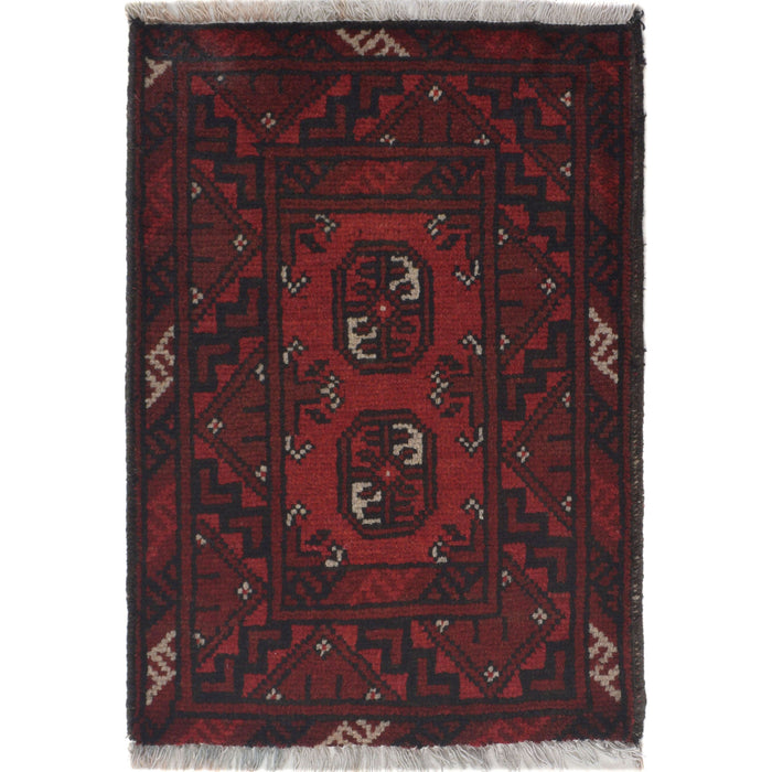 Handmade Wool Nomadic Mat 2.2x1.6 ft