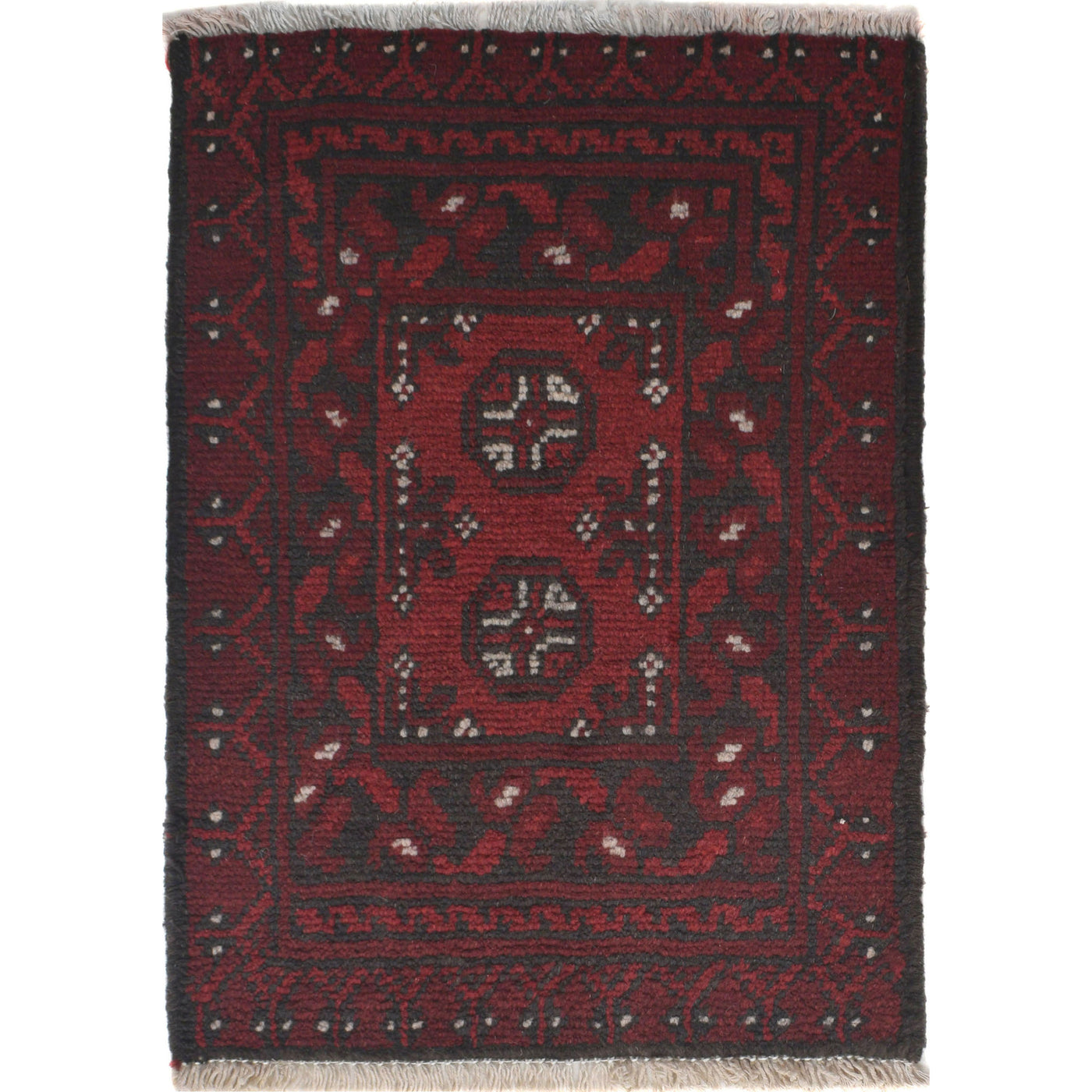 Afghan Wool Handloom Doormat 2x1.5 ft