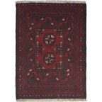 Afghan Wool Handloom Doormat 2x1.5 ft