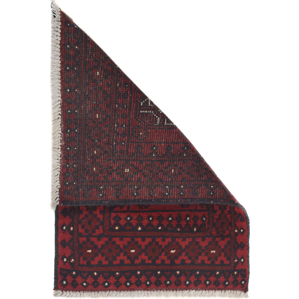 Tribal Handwoven Wool Welcome Mat 2.1x1.5 ft