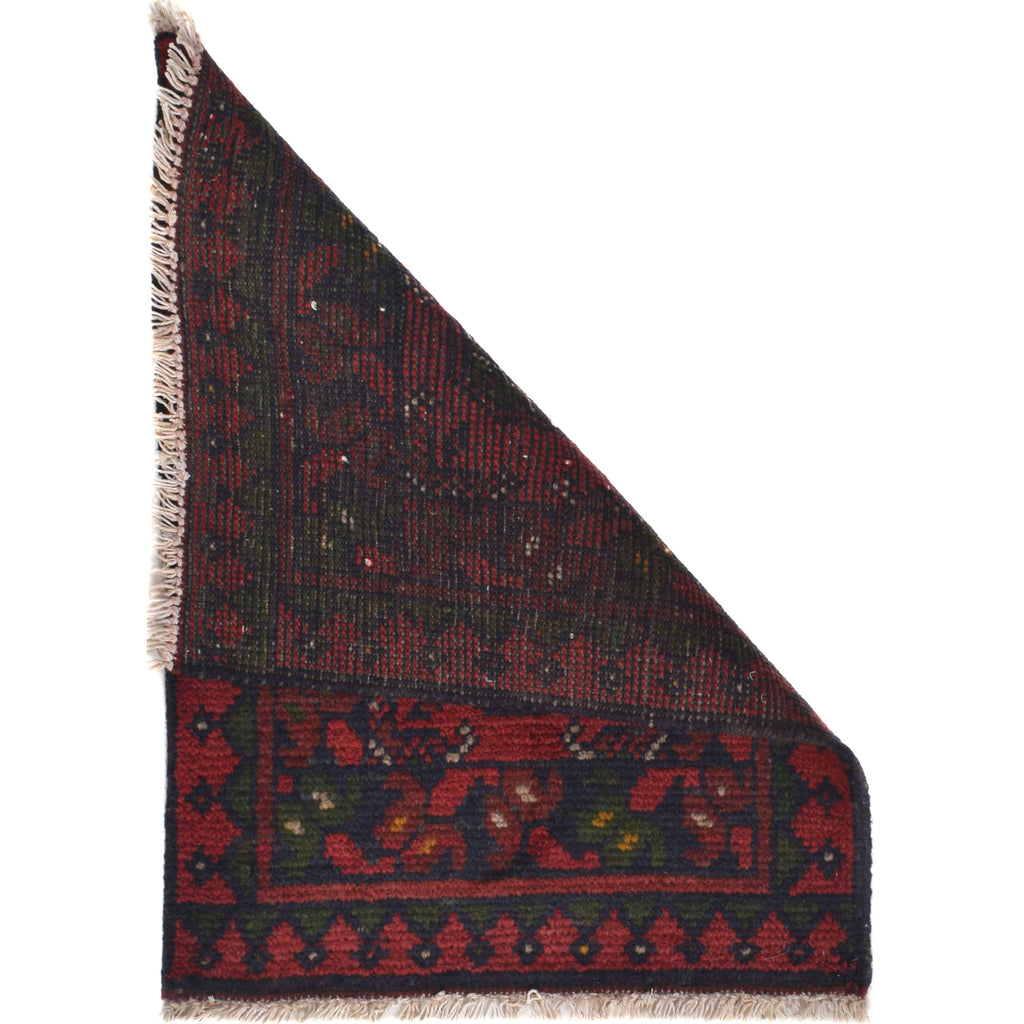 Wool Nomad Crafted Entry Rug 2x1.4 ft