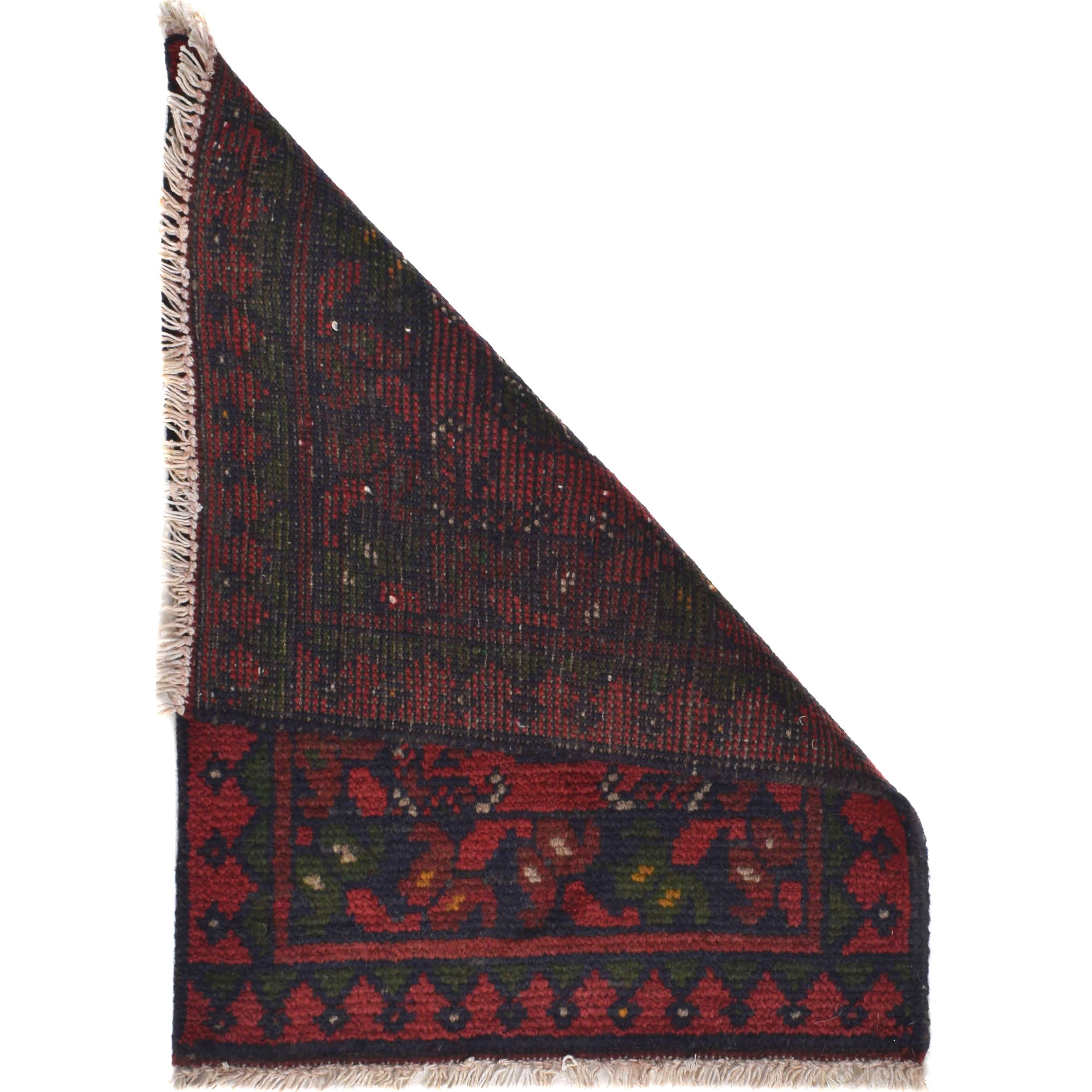 Wool Nomad Crafted Entry Rug 2x1.4 ft