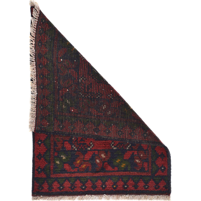 Wool Nomad Crafted Entry Rug 2x1.4 ft