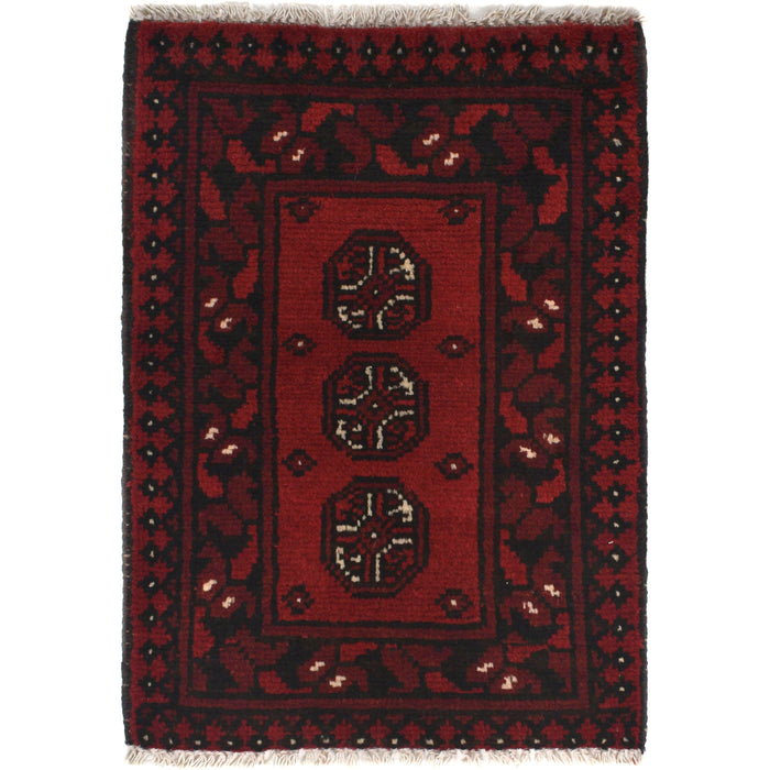 Nomadic Wool Artisan Floor Rug 2.2x1.5 ft