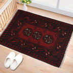 Nomadic Wool Artisan Floor Rug 2.2x1.5 ft