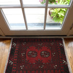Soft Wool Entryway Nomadic Mat 2.1x1.5 ft