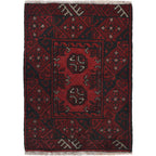 Cozy Wool Afghan Doormat 2.2x1.6 ft