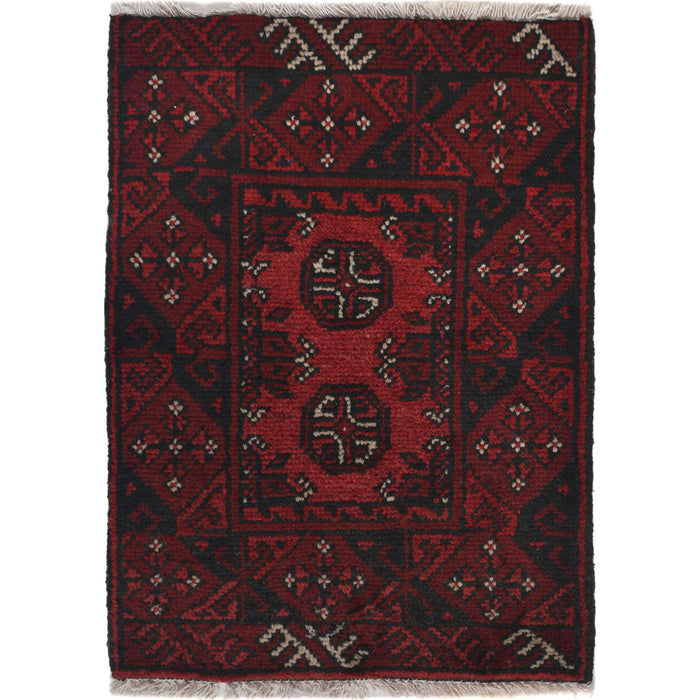 Cozy Wool Afghan Doormat 2.2x1.6 ft