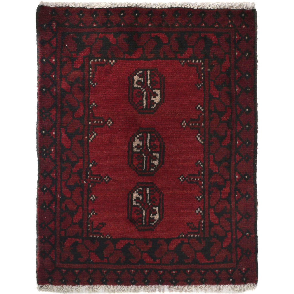 Ethnic Wool Handwoven Doormat 2.2x1.8 ft